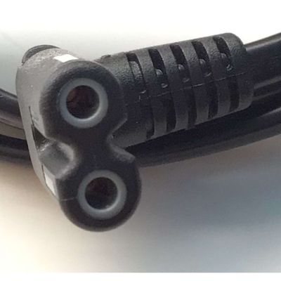 CABLE DE ALIMENTACION ORIGINAL  DE REPUESTO PARA CA “NUEVO“ / BIFASICO / TIPO 8 / ENCHUFE TIPO C / 2.5 A / 10 A / 16 A / 220-250 V / 100 V- 130V /  2 CLAVIJAS  / COMPATIBLE CON DIFERENTES DISPOSITIVOS         - Imagen 2